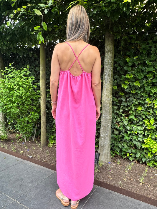 Jurk Bella Fuchsia