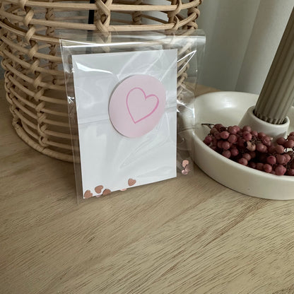 Pocket Gift A little Hug Rose Quartz