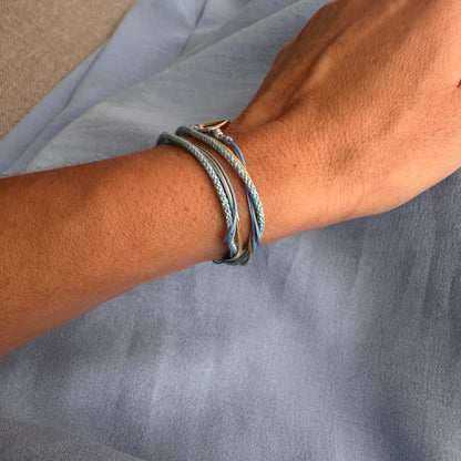 Armband Summer Flow Love Blauw