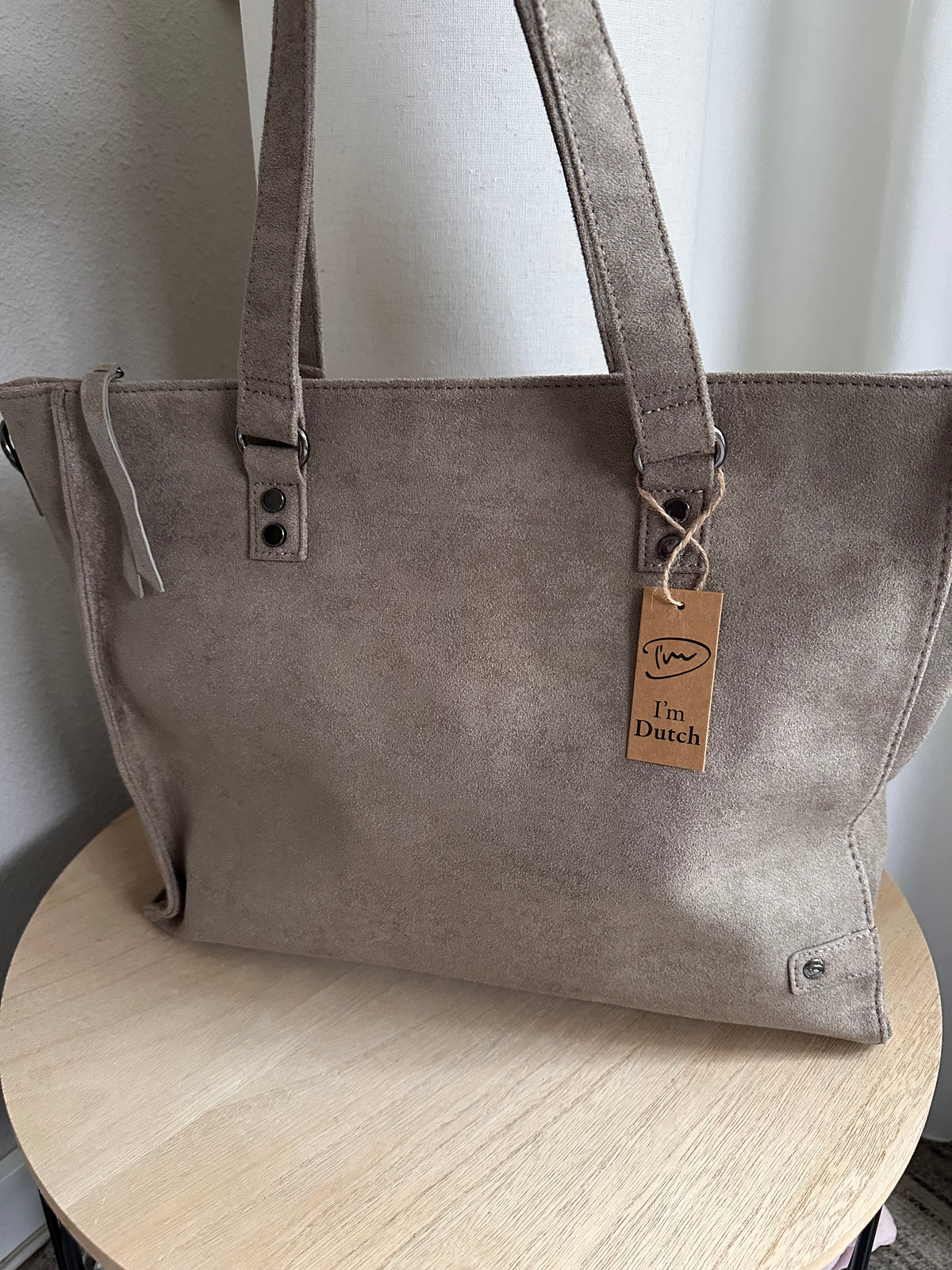 Shopper/schooltas/werktas ‘Riga’ Taupe