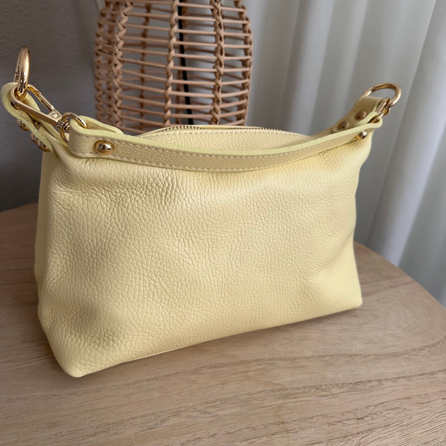 Casual tas Geel