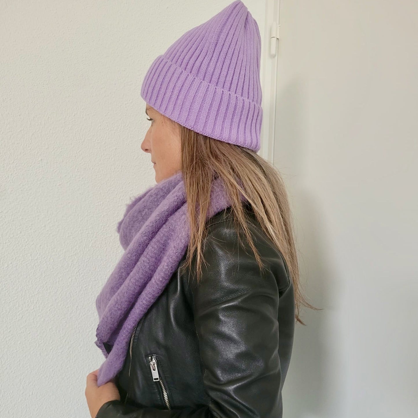 Cosy sjaal Lila/Paars
