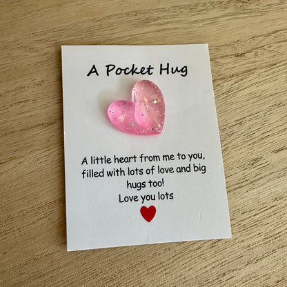 Pocket gift Roze hartje