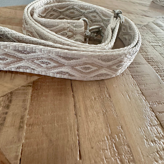 Telefoonband/Tasband Naturel Ruit