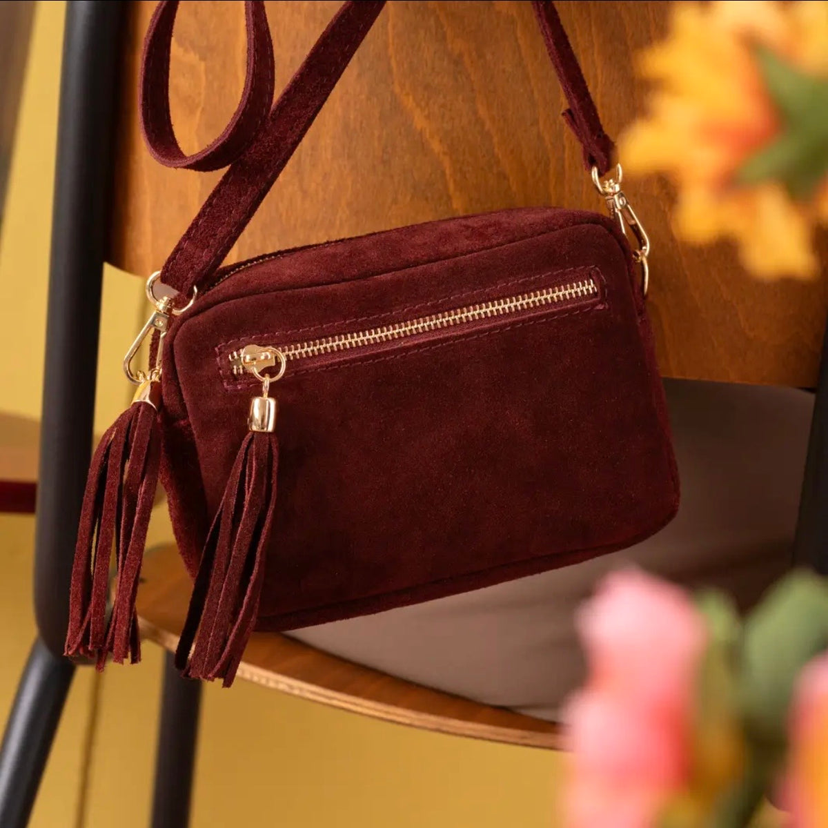 Schoudertas Rume Burgundy