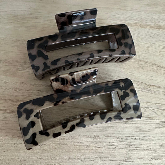 Haarklem Luipaard Rechthoekig 10.5 cm