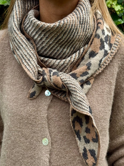 Alpaca vestje (30%) Mokka