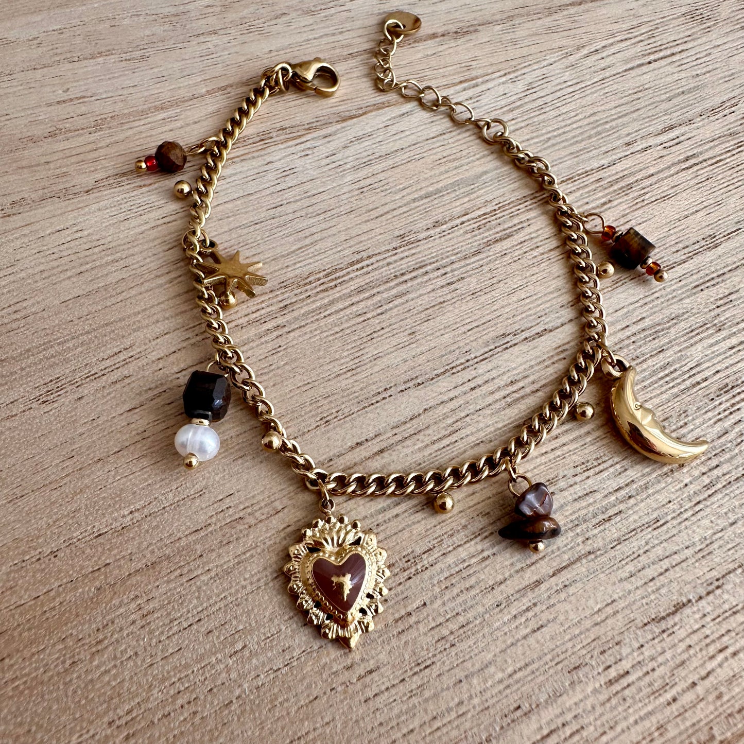 Statement armband bedels
