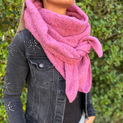 Cosy Sjaal Pink