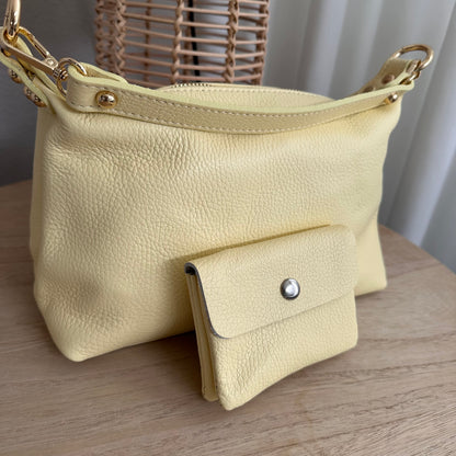 Casual tas Geel