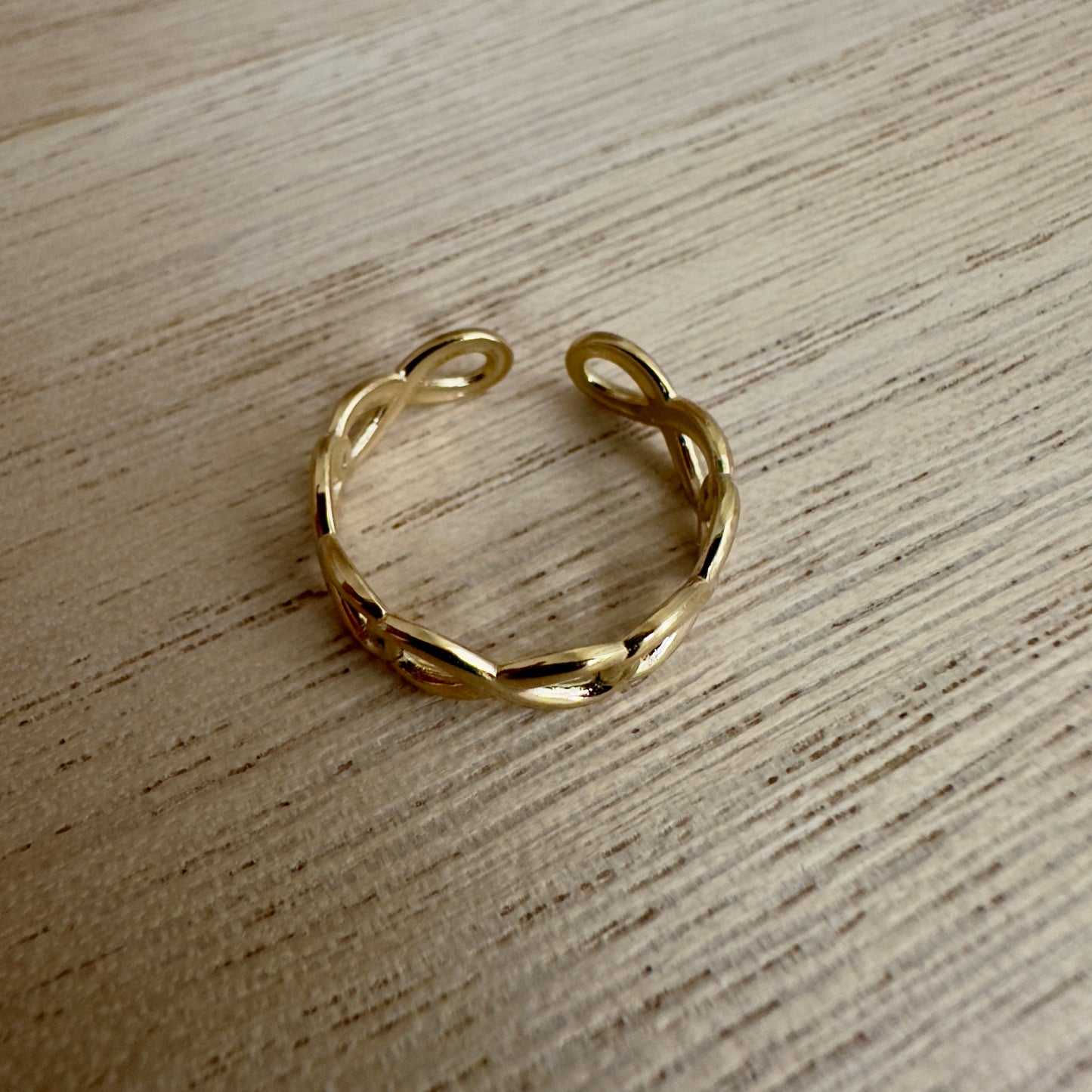 Ring Infinity Goud