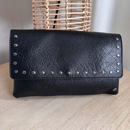 Crossbody/ schoudertas ‘San Martin’ Zwart incl twee schouderbanden