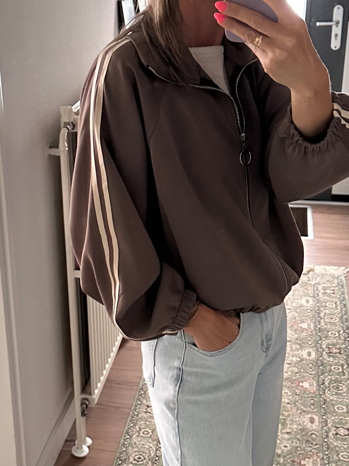 Sportief jacket/ vest Taupe
