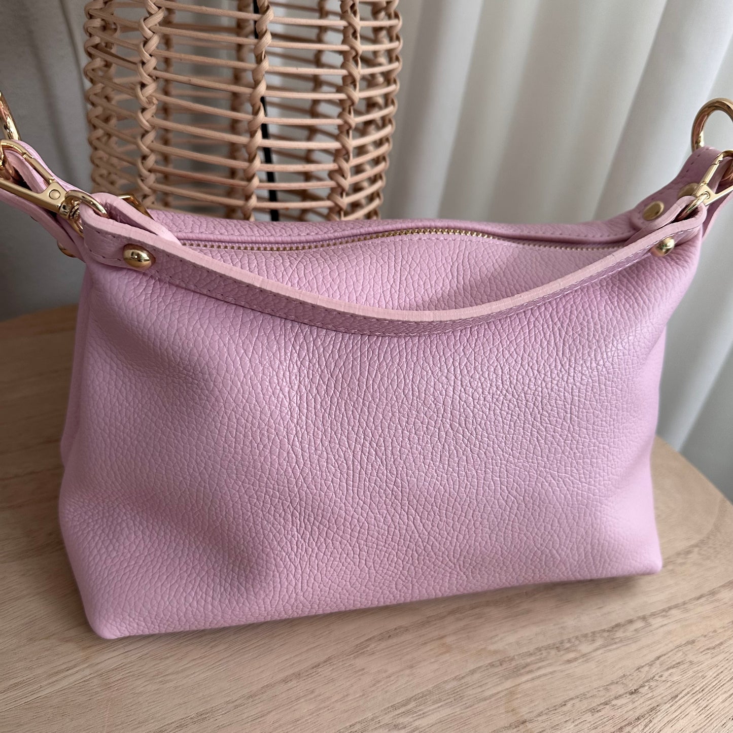Casual tas Roze