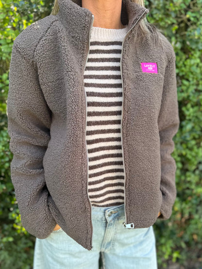 Teddy Jacket Chocobruin patch