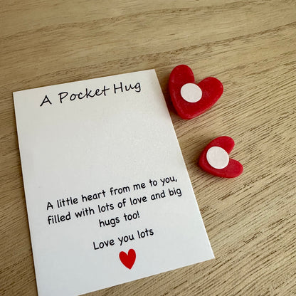 Pocket gift ‘two hearts’