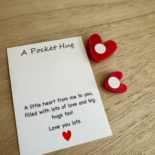 Pocket gift ‘two hearts’