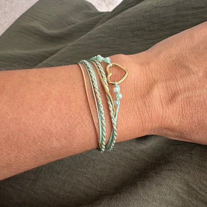 Armband Summer Flow Love Groen
