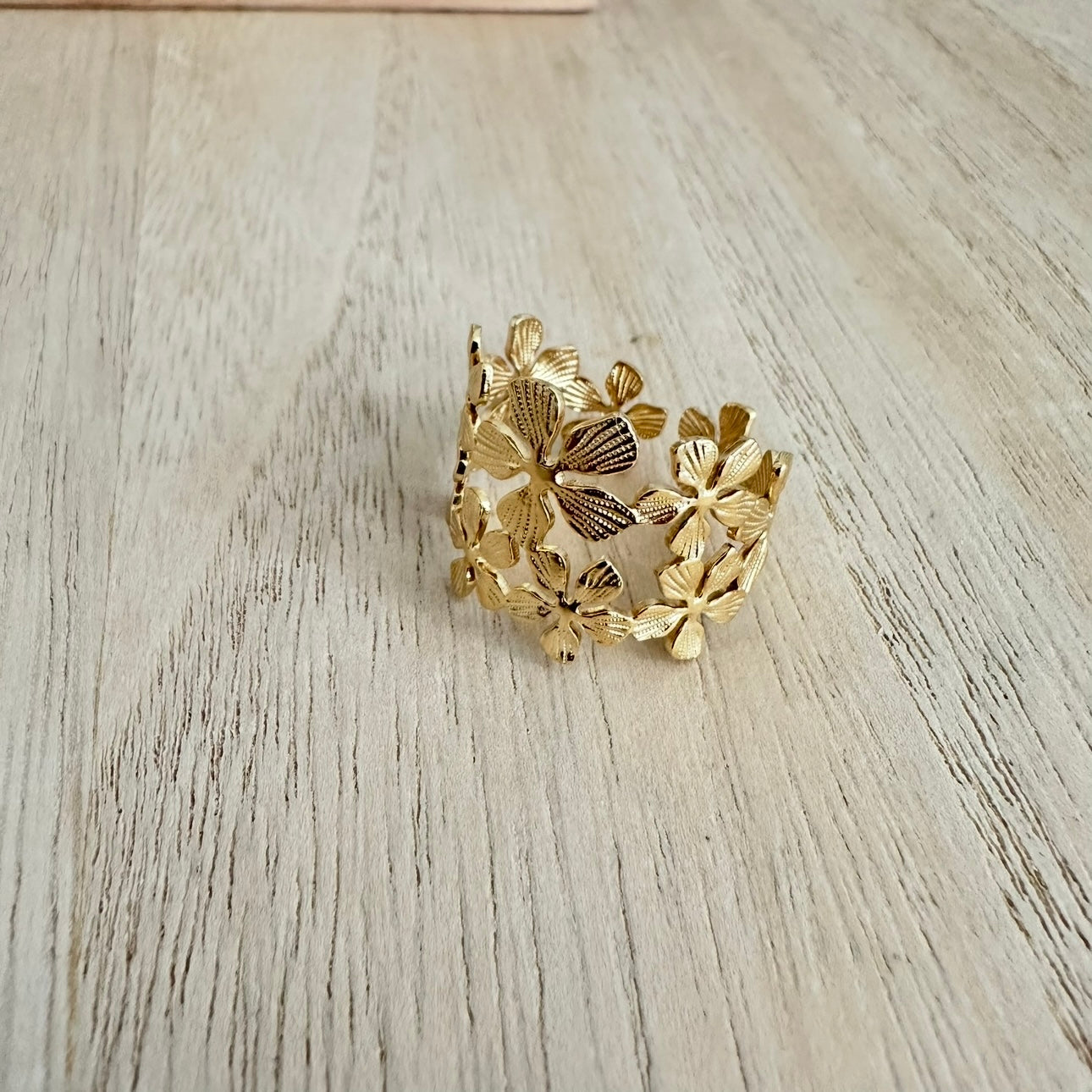 Stijlvolle Ring Bloem