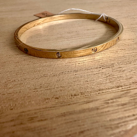 Bangle Goud diamantje