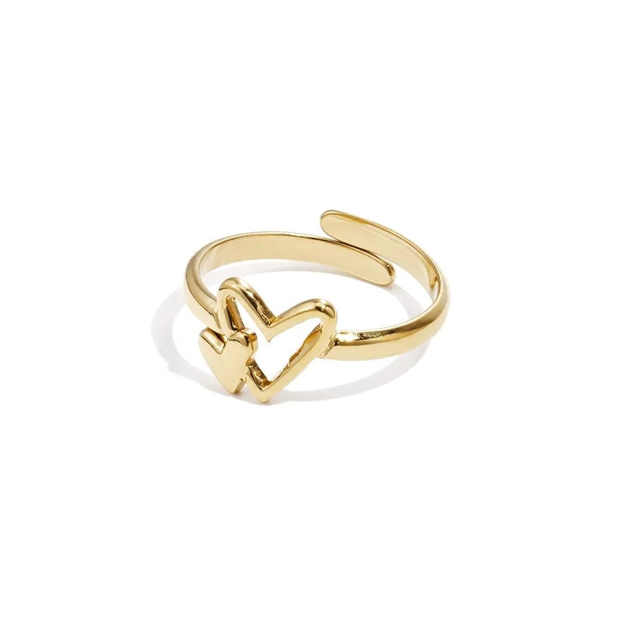 Ring twee hartjes