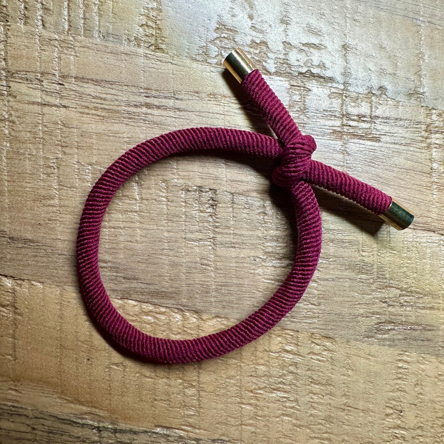 Haarelastiek Armband Burgundy/Bordeaux