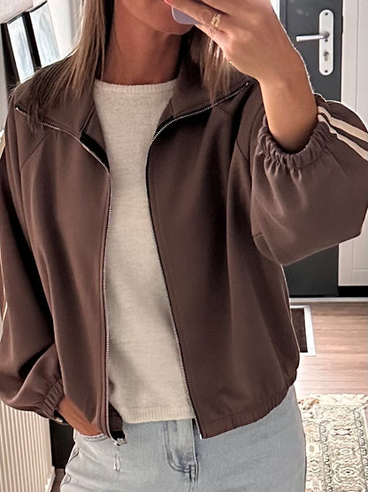 Sportief jacket/ vest Taupe