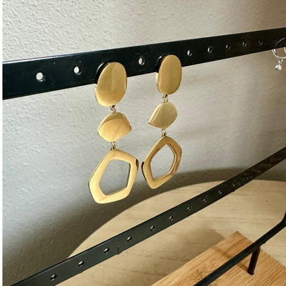 Statement oorbellen geometrisch