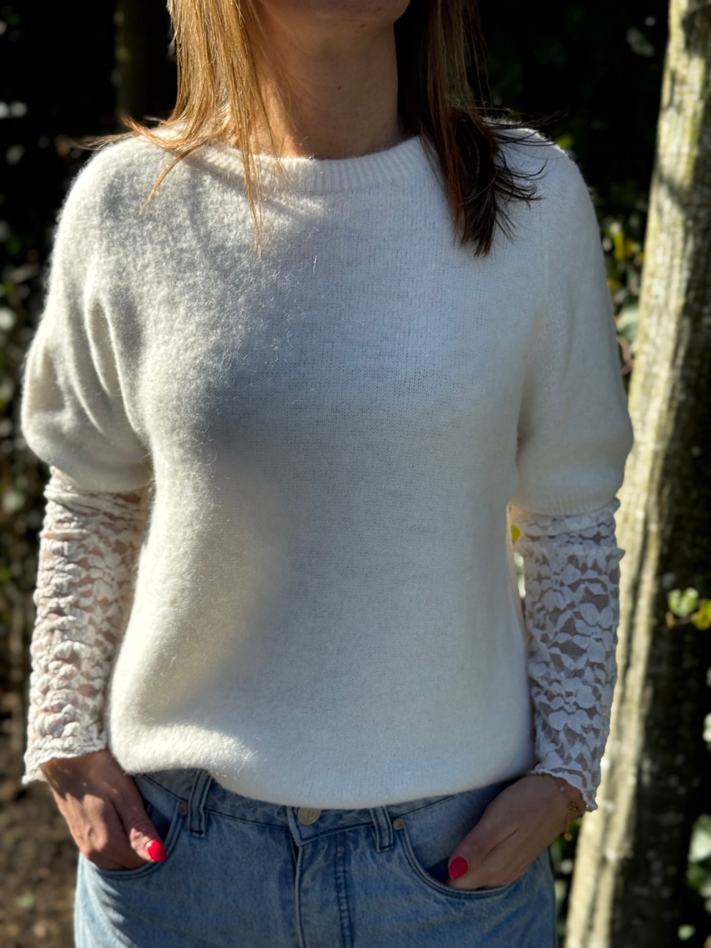 Alpaca trui Lisa Wit