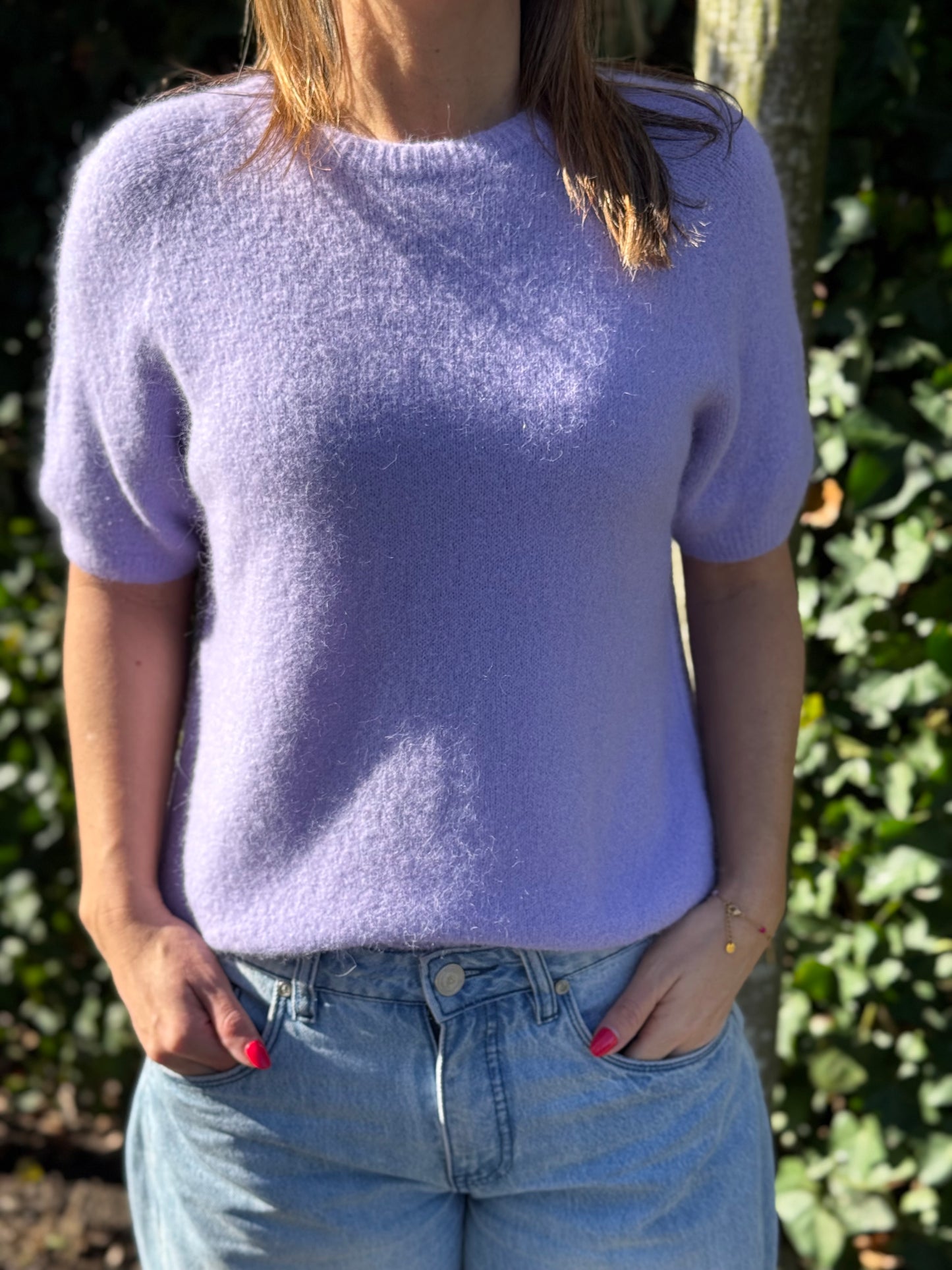 Alpaca trui Lisa Lila