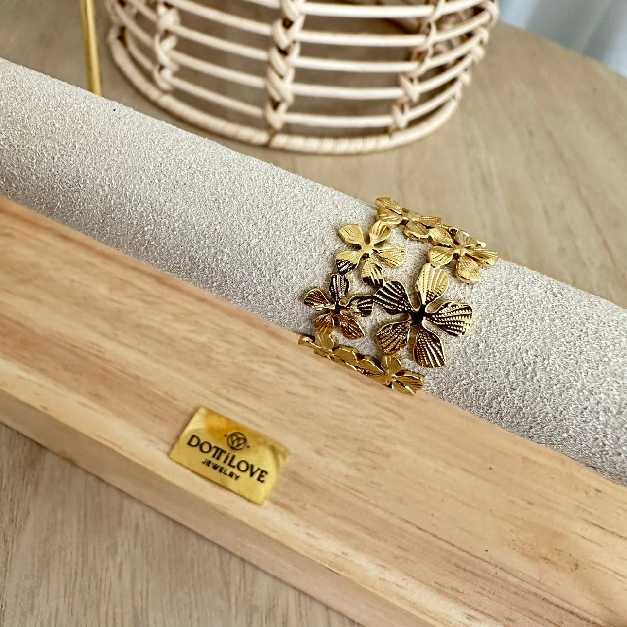 Stijlvolle Ring Bloem