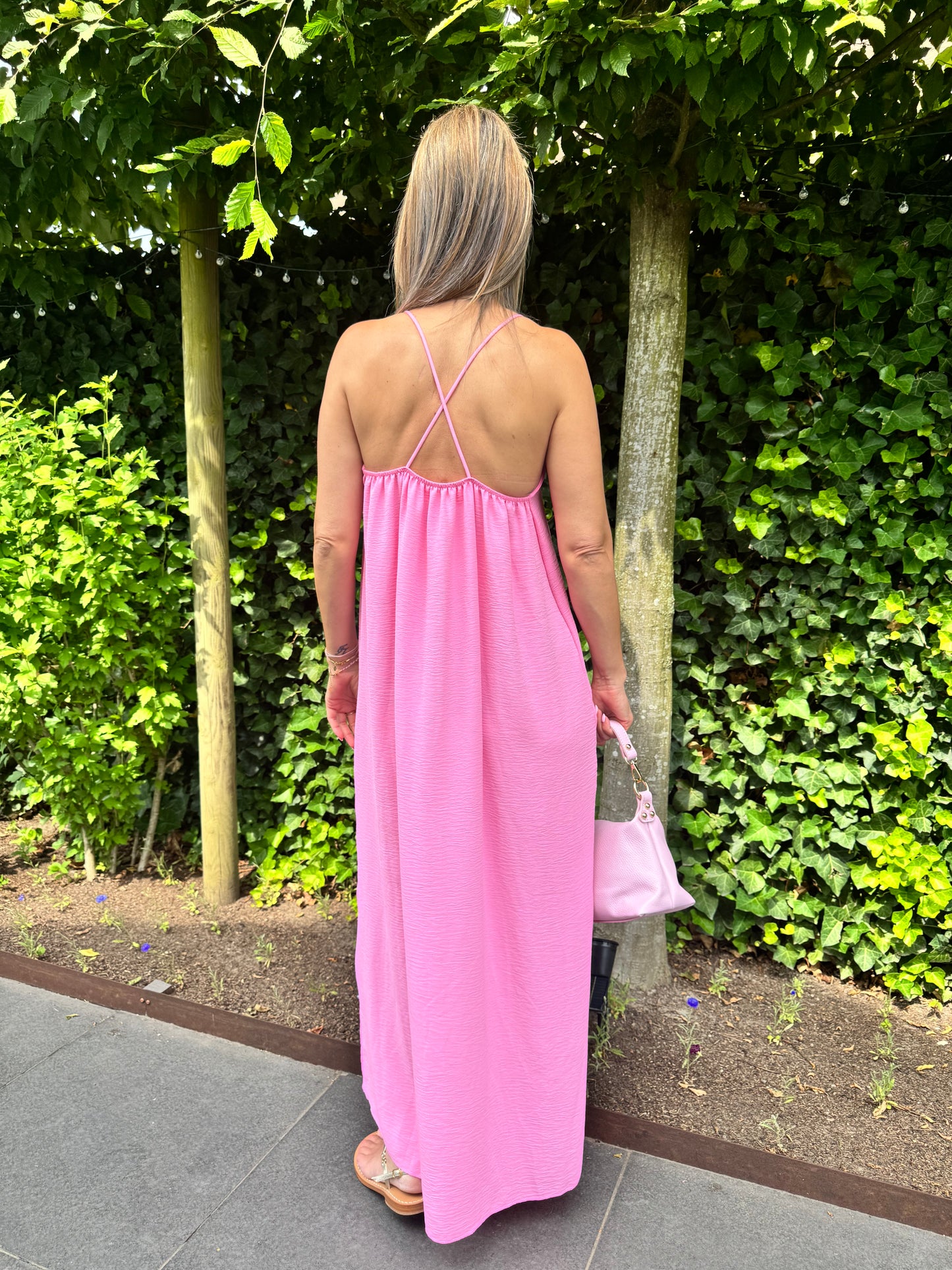 Jurk Bella Pink/Lichtroze