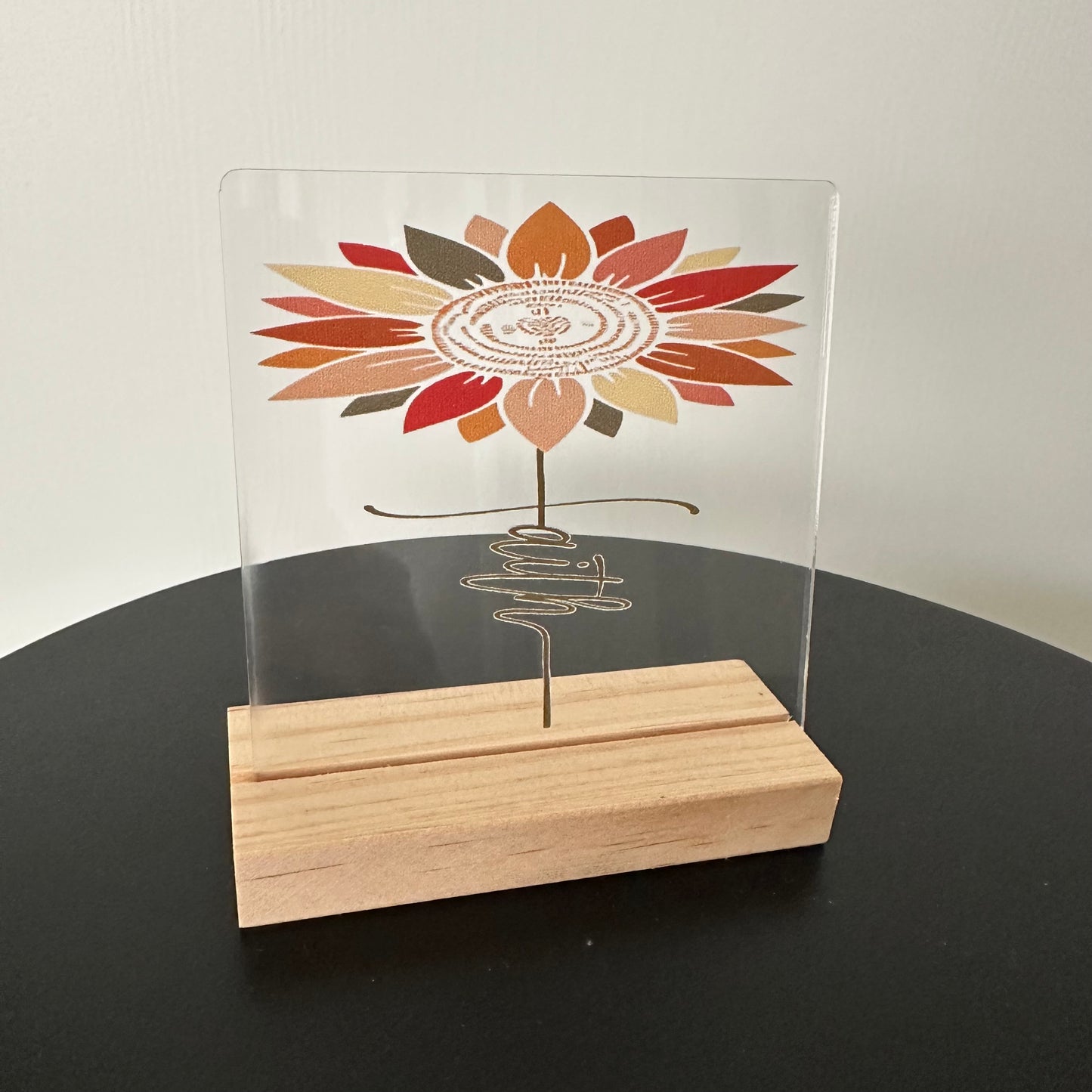 Cadeautje ‘Faith’ inclusief houten blokje