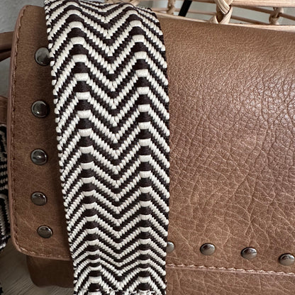 Crossbody/ schoudertas ‘San Martin’ Camel