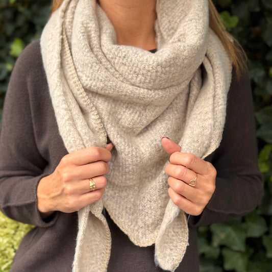 Cosy sjaal Beige