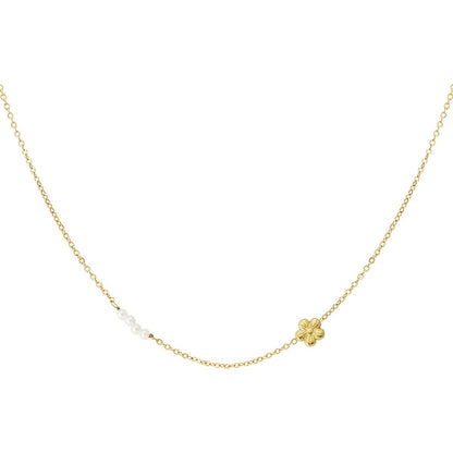 Ketting Bloem-Parel