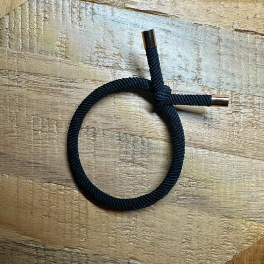 Haarelastiek Armband Zwart