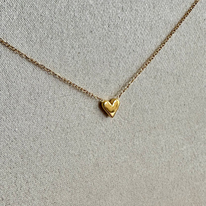 Kettinkje Goud 'Single Heart'