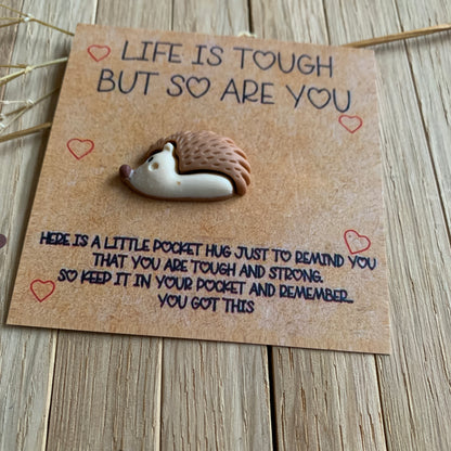 Pocket gift: Troost kaartje ‘pocket egel’