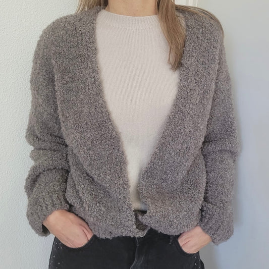Vest bouclé Taupe