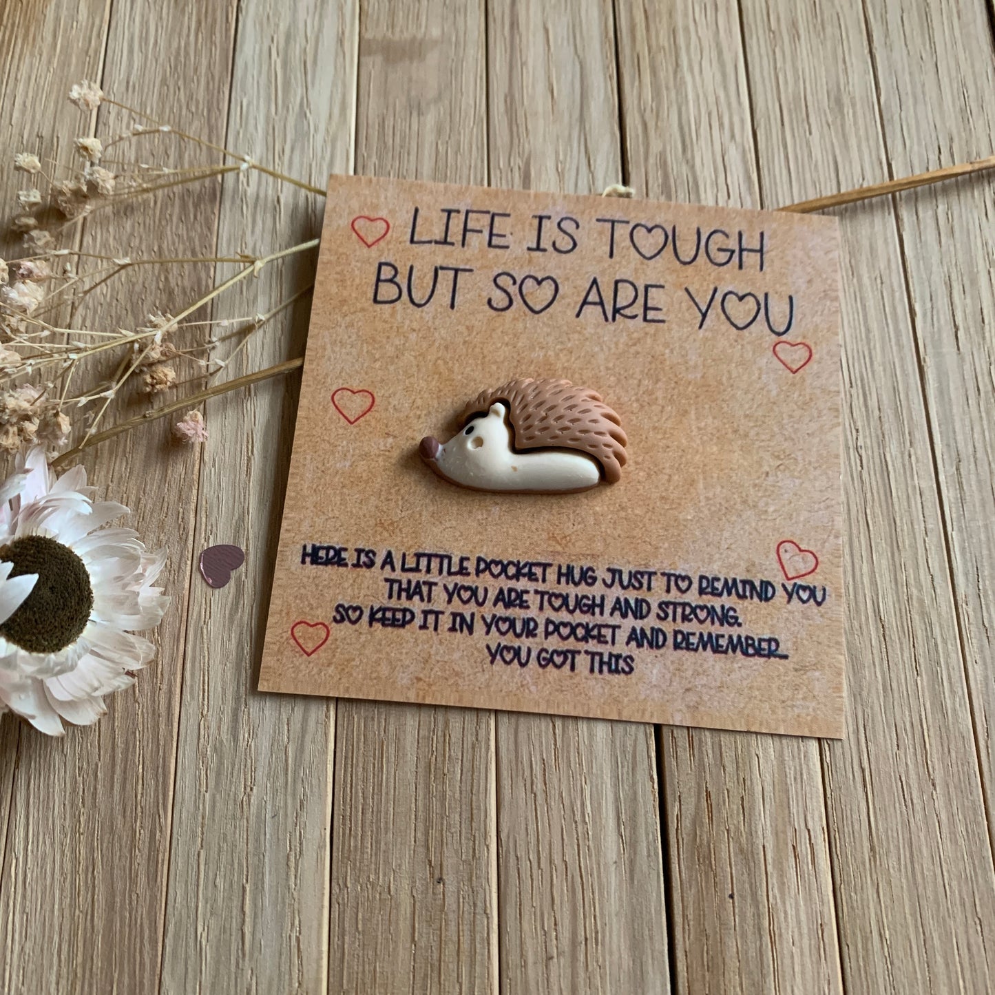 Pocket gift: Troost kaartje ‘pocket egel’