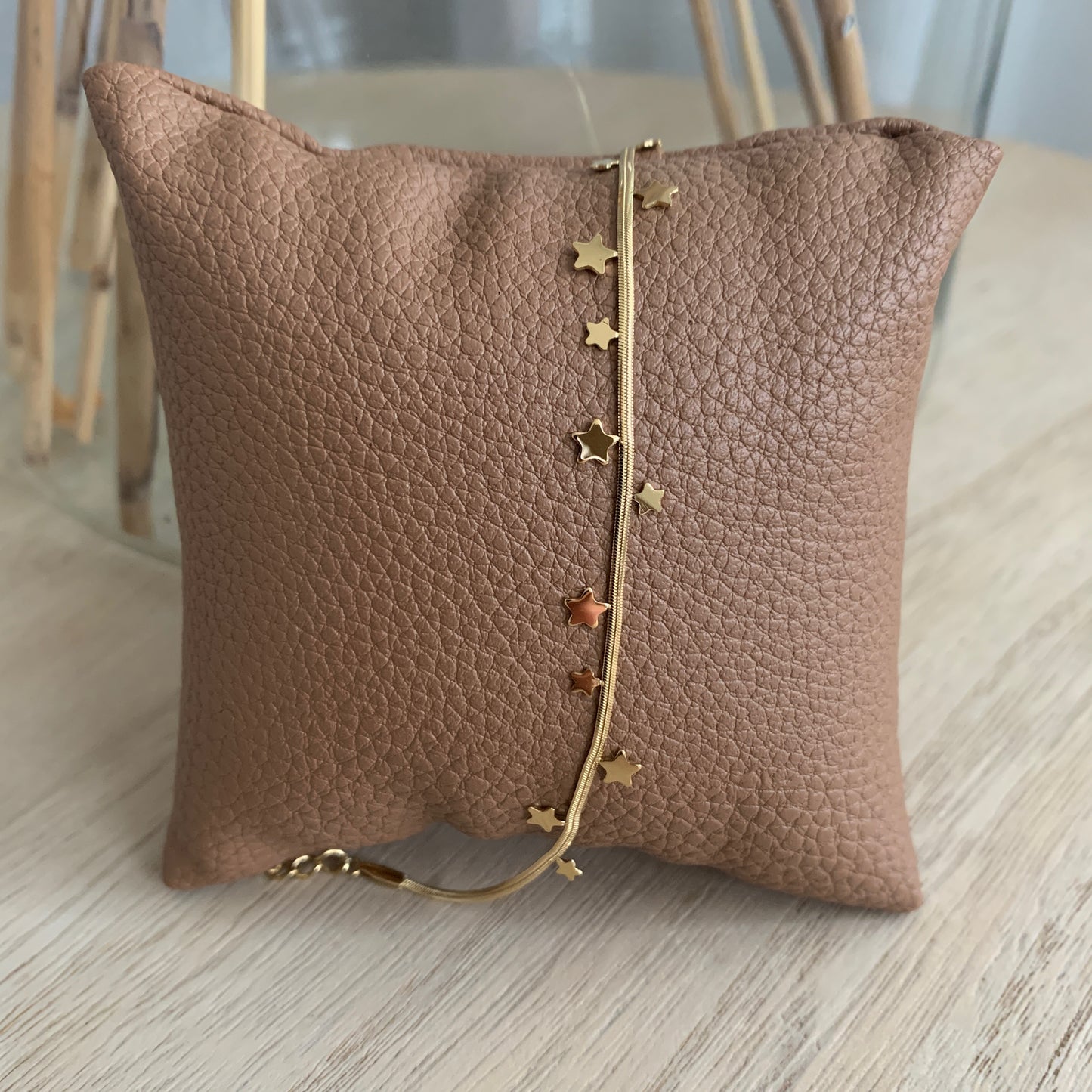 Armband sterretjes Goud