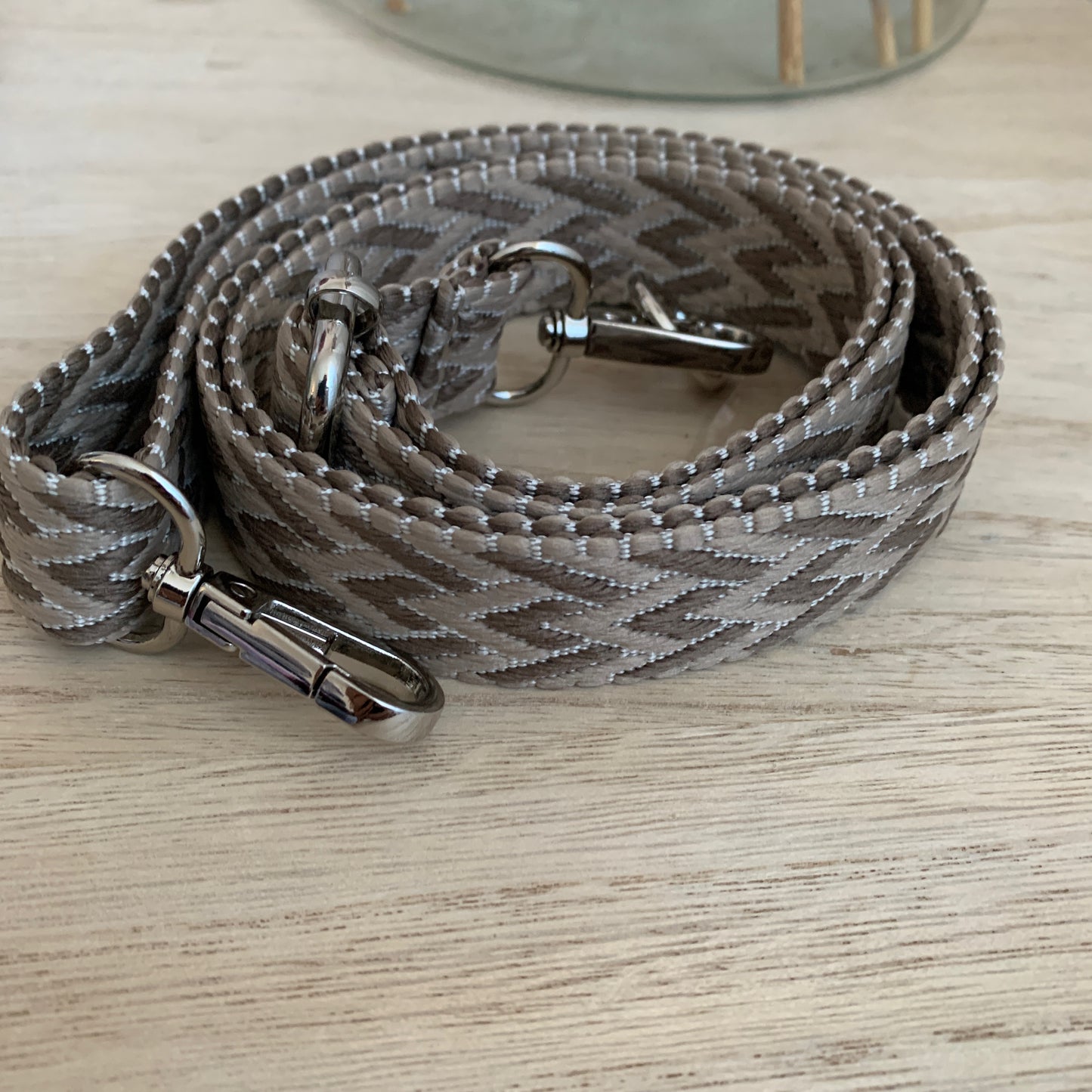 Telefoonband/Tasband Taupe/Beige