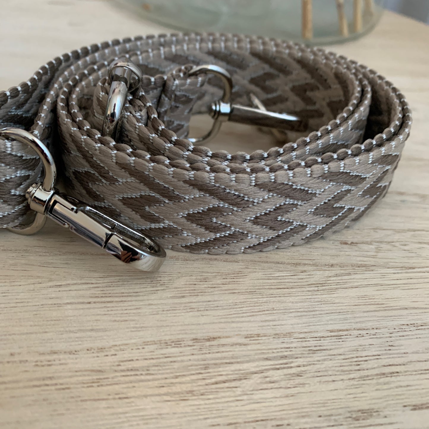 Telefoonband/Tasband Taupe/Beige