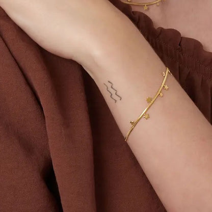 Armband sterretjes Goud