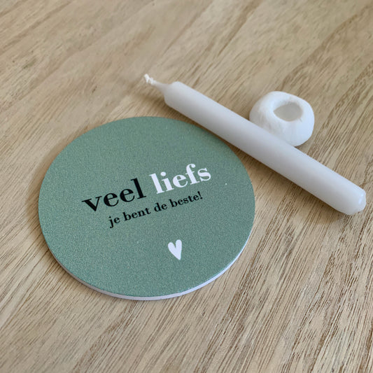 Cadeautje Cirkel- Veel Liefs