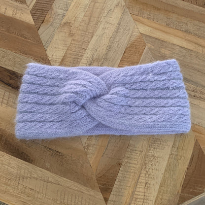 Haarband Winter Lila