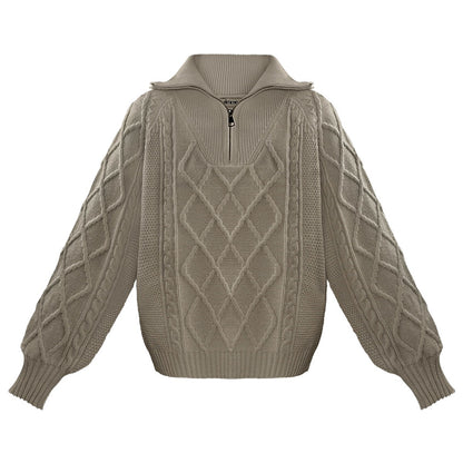 Soft Shade trui Taupe maat S/M