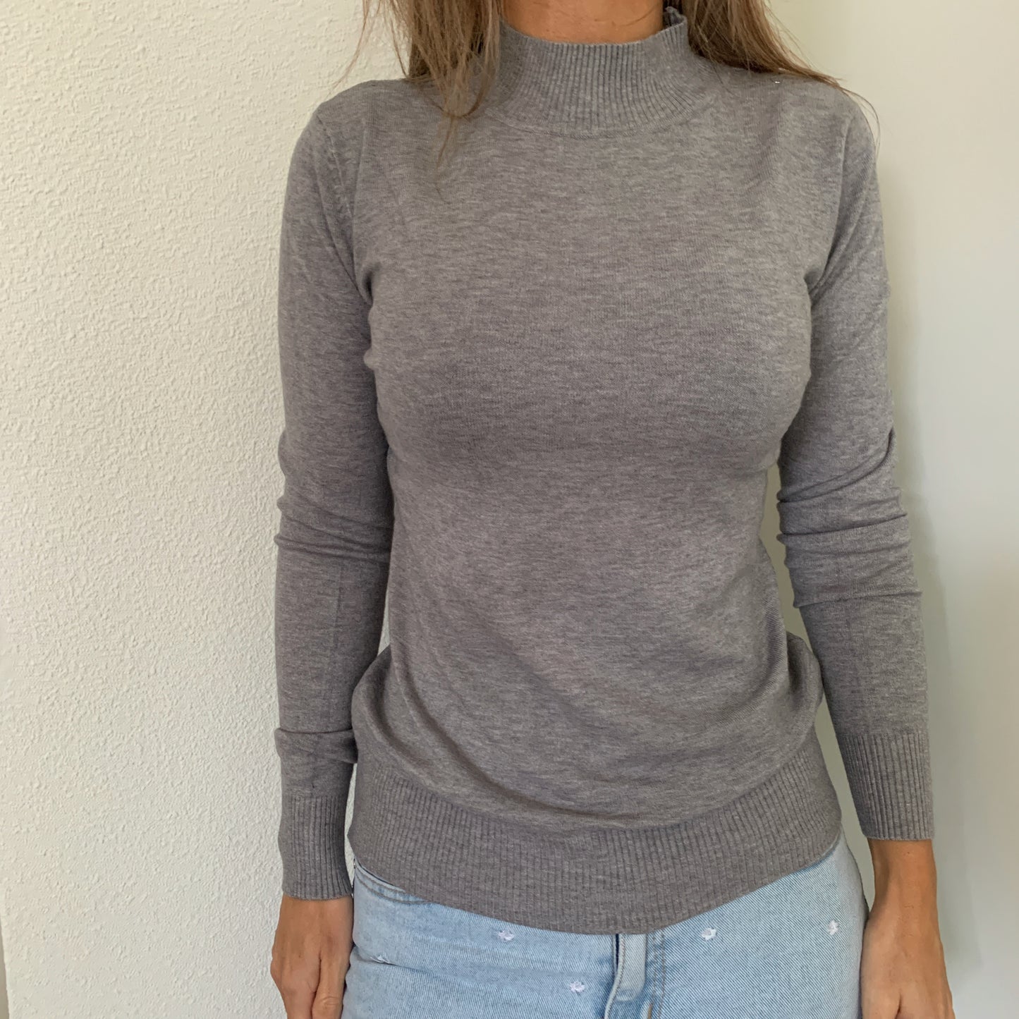 Stijlvolle top Grijs XS-S-M