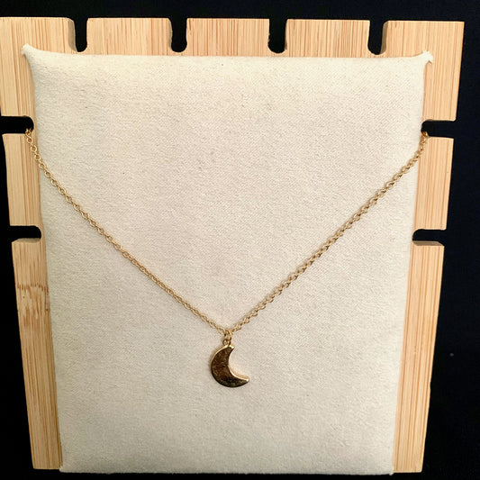 Kettinkje minimalistisch 'Maantje' Goud